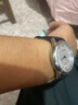 西铁城（CITIZEN）光动能男女士情侣手表 商务腕表 简约休闲日期显示 男士手表 AW1231-07A 皮带男款 实拍图