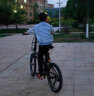 大行（DAHON）折叠自行车 20英寸8级变速经典P8男女式便携单车 KBC083消光黑 晒单实拍图