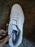 特步男鞋运动鞋子男网面男潮鞋户外跑步鞋轻质旅游小白鞋缓震跑鞋子男 白色 官方正品，假一罚三 41 (255mm) 实拍图