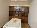 迈林（MaiLin）餐边柜实木酒柜现代简约储物柜中式靠墙收纳柜茶水碗柜置物组合柜 胡桃色 六门2.4米 实拍图