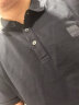 BOSS【珠地布】男士春夏徽标贴片弹力棉短袖Polo衫 001-黑色 L 晒单实拍图