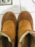 快乐玛丽（J&M）雪地靴女冬季加绒加厚美拉德马丁靴保暖短靴东北棉鞋 驼色 39  实拍图