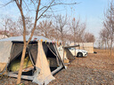 牧高笛（MOBIGARDEN）假日山居黑胶版 户外露营大空间屋型防雨防晒速开帐篷 假日山居10.9专用地席 实拍图