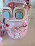 初和儿童保温杯水杯女库洛米蛋仔派对吸管双饮杯水壶幼儿园小学生女童 京仓明日达 美乐蒂660ml双饮杯 316+背带+立体贴+杯刷吸管刷 实拍图