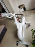 亿健（YIJIAN）动感单车家用有氧单车减肥健身车室内自行车磁阻运动健身器材D8 磁控安静全包飞轮/象牙白 实拍图