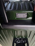 纯奢（CHEYSIR）五轮超大容量行李箱万向轮PC拉杆箱男女学生旅行箱密码箱包皮箱子 旗舰款-墨绿色·杯架+USB双充电口 34英寸 -抗菌内里【创新5轮-大容量/国外游】 实拍图