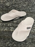 奥晋人字拖男士2024新款夏季外穿防滑凉拖鞋潮流休闲夹脚沙滩拖鞋网红 白色 42-43 （适合41和42码） 实拍图