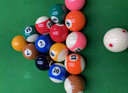 新动力高品质桌球57mm台球子花式九球黑八水晶球树脂球母球声音清脆台球 实拍图