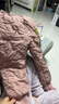 WALNUT DUCK小黄鸭裤子2024新款儿童运动裤冬款夹棉保暖三层加厚棉裤潮DK925 粉色 120 （建议身高110-120） 实拍图