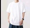 俞兆林180g短袖男夏季纯白棉质圆领T恤薄款宽松打底衫潮流休闲上衣 晒单实拍图