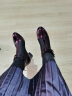 凯恩拉迪（Ken Radi）网纱马丁靴女2024新款夏季时尚漆皮镂空短靴粗跟高跟网靴网纱凉靴 酒红色 34 晒单实拍图