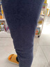 久岁伴【双层加厚】儿童保暖裤男女童秋冬含羊毛裤大童打底裤棉毛裤秋裤 男童/灰蓝/1条 160 /身高150-162体重90-105斤 实拍图