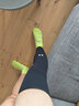 安德玛（Under Armour）护膝运动骑行跑步健身防护男女护膝长款弹力训练小腿护全腿篮球 黑色 1只装 XL-装 实拍图