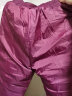 zoomell秋冬厚款羽绒服内胆套装女短款修身内穿长袖保暖女士 酒红色 上衣+裤子 XL(110-120斤) 晒单实拍图
