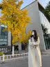 GARNUO燕麦色双面羊毛大衣女中长款秋冬新款高级感小个子赫本风毛呢外套 燕麦色 S 【80-110斤】 实拍图