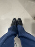 XO商务休闲皮鞋男士夏季【牛皮】透气正装系带西装鞋软底德比鞋男鞋 黑色牛皮【镇店款-经典大气】210 41 实拍图