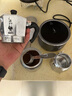 比乐蒂（Bialetti）【百年品牌】摩卡壶 经典意式手冲咖啡壶家用浓缩手动咖啡机礼物 3杯份+4.0电陶炉(深空灰) 120ml 实拍图