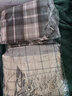 库班猪格子围巾女士秋冬季学生百搭加厚毛线礼物情侣送朋友保暖可爱围脖 奶白格格【软fufu】 实拍图
