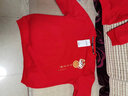 真维斯（Jeanswest）红色卫衣男女款秋冬季休闲宽松上衣马年本命年衣服过新年会定制款 加绒 红色 T金马当先 XL 【推荐130-140斤】 实拍图