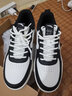 安踏男鞋元年板鞋秋季透气低帮休闲鞋男厚底增高运动轻松滑板鞋潮鞋子 【经典熊猫配色】象牙白/黑-2 40.5 实拍图