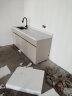 慧曲岩板太空铝洗衣机柜组合不锈钢水槽一体盆阳台洗手台浴室柜洗脸池 105CM三门（左右盆备注） 晒单实拍图