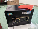 虎牌保险柜家用型指纹密码办公室财务专用保险箱全钢可入墙入衣柜隐形小型文件柜 25型 智能wifi指纹密码款+默认发黑色 实拍图