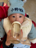 贝娜茜婴儿帽子秋冬款男宝宝女婴幼儿可爱6-12个月新生儿胎帽毛线帽冬季 MX727-天蓝 单买帽子 0-18个月（37-48CM） 实拍图
