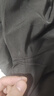 啄木鸟冰丝裤男士装长裤子春夏秋季薄款休闲裤凉感宽松直筒商务运动长裤 8021黑色+8021蓝色（冰丝款） XL 实拍图