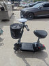 比威特 小海豚电动车迷你电动滑板车小型成人男女折叠锂电池代步休闲车 黑色 24V有刷品牌电池60-70里+礼品 实拍图