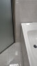 九牧（JOMOO）浴室柜 陶瓷一体盆抗菌悬挂洗脸盆柜组合 冷灰80cm  A2721-15LD-1 实拍图