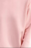 真维斯（JEANSWEST）圆领卫衣女春夏2025小个子宽松简约百搭长袖女装上衣粉色L 实拍图