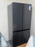荣事达（Royalstar）大容量冰箱家用超薄嵌入式节能对开门无霜风冷直冷多人电脑控温四门十字对开门家用一级能效冰柜 408L 钛深灰【直冷微霜+十字大容量+一级节能】 实拍图