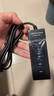 裕合联 usb3.0分线器扩展器扩展坞一拖四集线器多口转换器延长线hub笔记本电脑多口外接鼠标 USB3.0黑色四口带指示灯 1米 实拍图