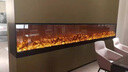 上点 定制壁炉装饰柜客厅火焰光电子壁炉仿真火焰芯壁炉家用嵌入式欧式 长1500高345厚180装饰无外边框 实拍图