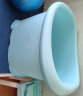 日康（rikang） 浴桶 婴儿洗澡盆 儿童洗澡桶新生儿游泳桶 0-12岁蓝色 X1002-1 实拍图