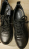 百思图休闲皮鞋男春季商场同款运动休闲男士板鞋EAM01AM3 黑色 42 晒单实拍图