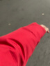 君羽反季羽绒服女过膝长款800高蓬白鹅绒加厚时尚狐狸真毛领鹅绒服女 中国红 S （推荐95斤以下） 实拍图
