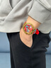 斯沃琪（Swatch）瑞士手表 龙年生肖系列 蛟龙跃影 男女时尚石英表YVZ100 实拍图