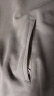 李宁（LI-NING）外套男女同款连帽卫衣春秋季新款宽松休闲针织开衫运动外套 标准黑(连帽-常规款） 3XL/190 实拍图