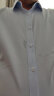 京东京造 短袖衬衫男100支纯棉成衣免烫衬衫商务休闲正装衬衣 蓝色40 晒单实拍图
