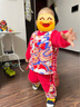 长命富贵拜年服男童新年装过年服中国风唐装冬季周岁礼服男女宝宝周岁衣服 龙行龘龘-红 100 实拍图