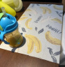 babycare宝宝一次性餐垫儿童外出吃饭便携餐具防水隔污桌布20片香蕉 实拍图