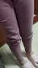 南极人女士保暖内衣女式套装加绒加厚秋衣秋裤打底保暖衣女士 藕荷色M 实拍图