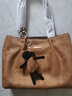 CLEVER & KETCH包包女包单肩包2025通勤托特包大容量女士手提包生日礼物送女友 棕色 实拍图