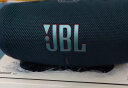 JBL CHARGE5 音乐冲击波五代 便携式蓝牙音箱+低音炮 户外防水防尘 桌面音响 增强版赛道扬声器  灰色 实拍图
