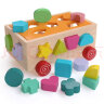 木丸子 多功能几何形状配对盒玩具车男女孩早教玩具积木生日新年礼物 实拍图