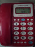 中诺（CHINO-E）W288电话机座机 固定电话 办公家用 免提通话 免电池 静音免打扰 铃声可选 红色 晒单实拍图
