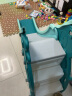 亲贝淘（QINBEITAO）宝宝滑滑梯儿童加长加厚滑梯室内家用小型玩具滑梯幼儿园游乐场 新欧式绿色（封闭式+篮球框） 实拍图