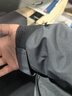 BRELRMON加绒外套风衣男女冲锋衣单层秋冬防风保暖软壳工装韩版户外夹克 9930A深灰-男【纯色】 L 实拍图