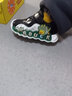 B.Duck小黄鸭童鞋儿童运动鞋冬季保暖灯鞋男女童发光二棉鞋5009黑米29 实拍图